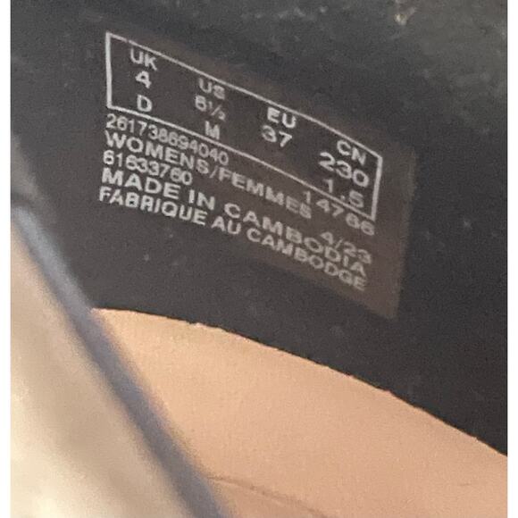 Clarks Torhill Penny Loafer 90s Olive Green Black Platform Sole Women's Size 6.5 - Picture 8 of 8